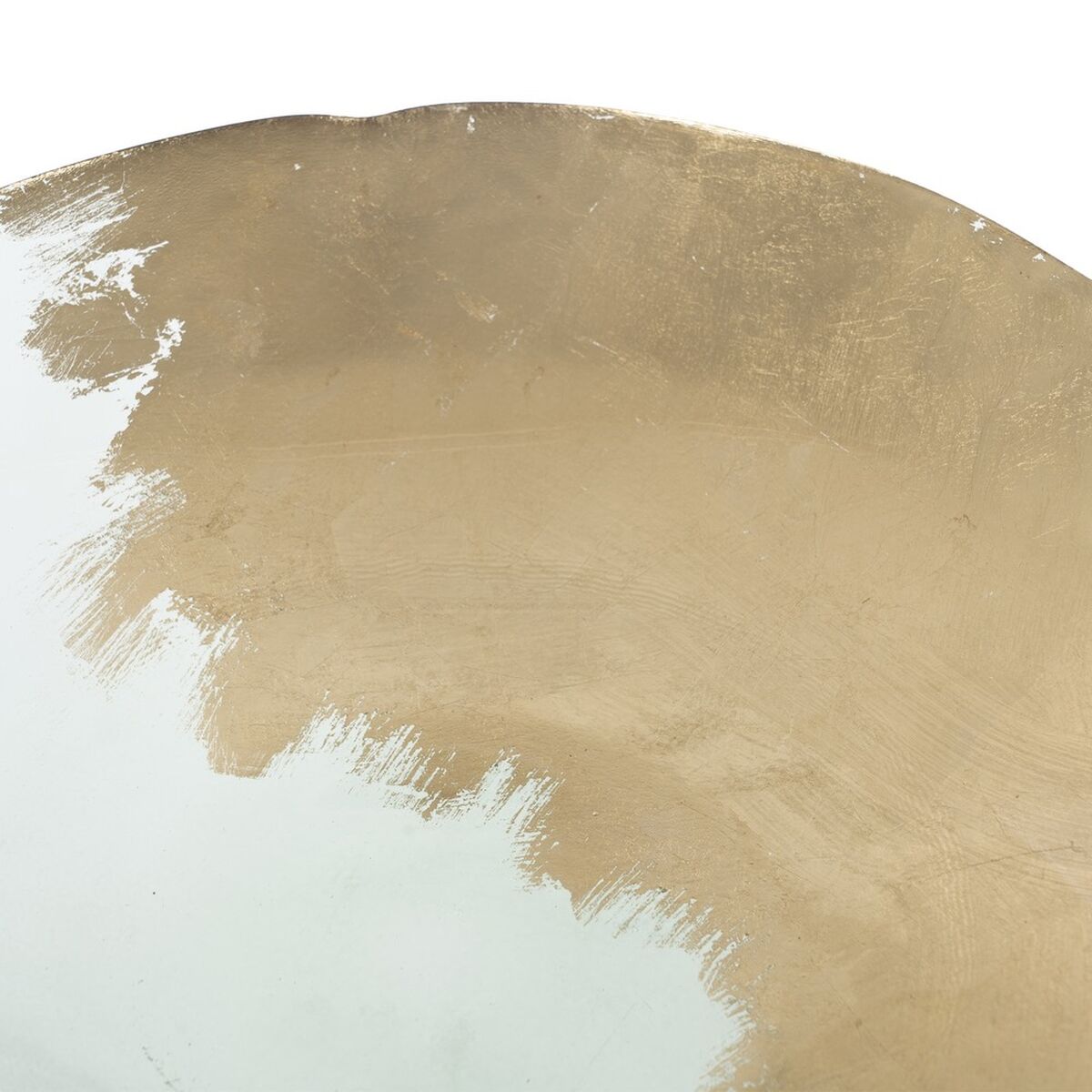 Middenstuk Gouden Kristal 39 x 39 x 6,5 cm